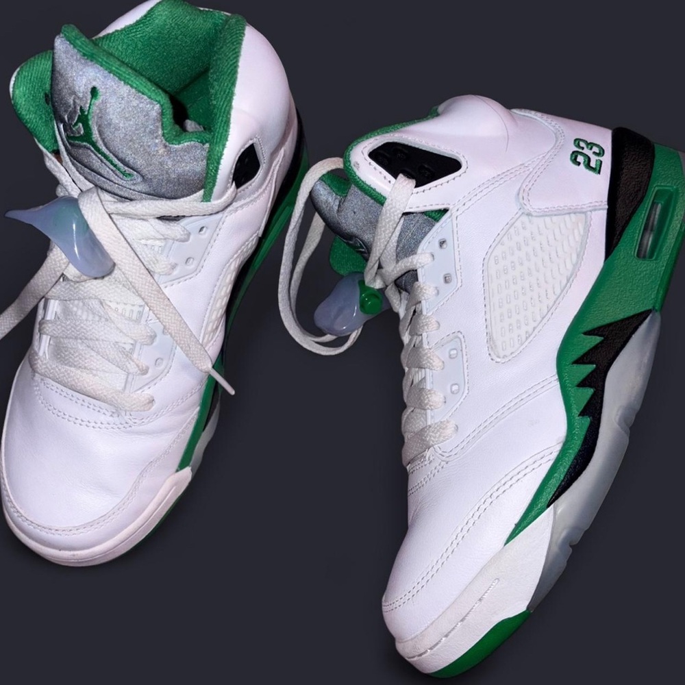 Jordan Sneakers White and Green